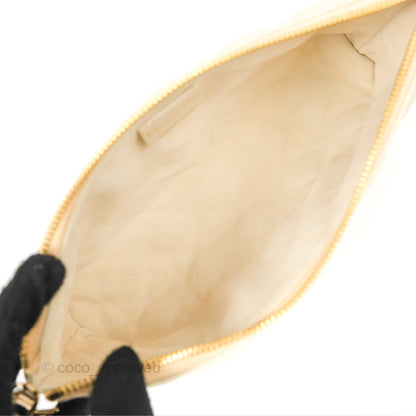 Dior Club Bag Dusty Ivory Cannage Lambskin