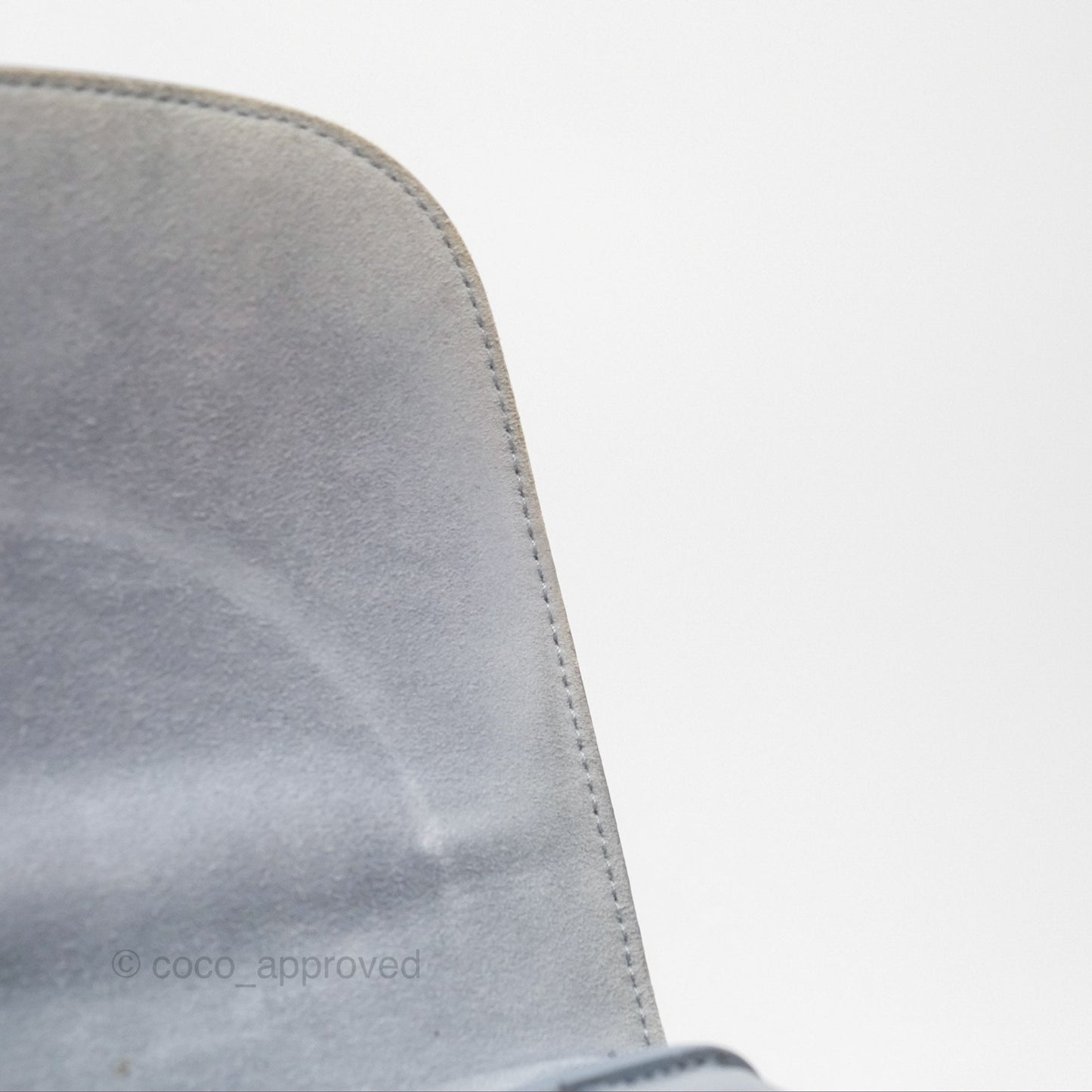 Christian Dior Medium Bobby Flap Grey Box Calfskin