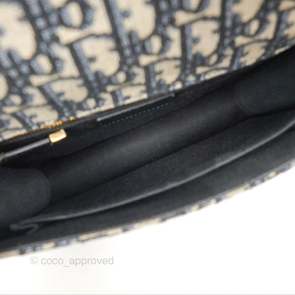 Dior 30 Montaigne Bag Navy Dior Oblique Jacquard