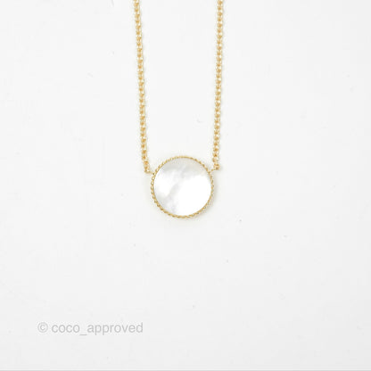 Dior Rose des Vents Necklace Yellow Gold Diamond Mother-of-Pearl