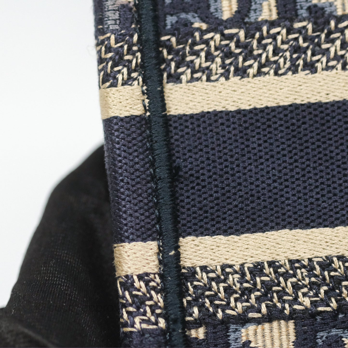 Dior Mini Book Tote Blue Oblique Canvas