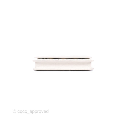 Dior Caro Pouch With Chain Latte Supple Cannage Calfskin