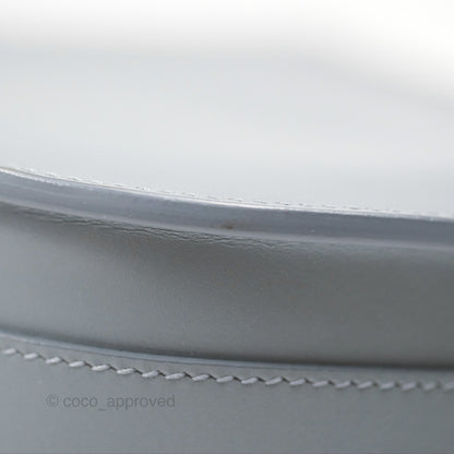 Christian Dior Medium Bobby Flap Grey Box Calfskin
