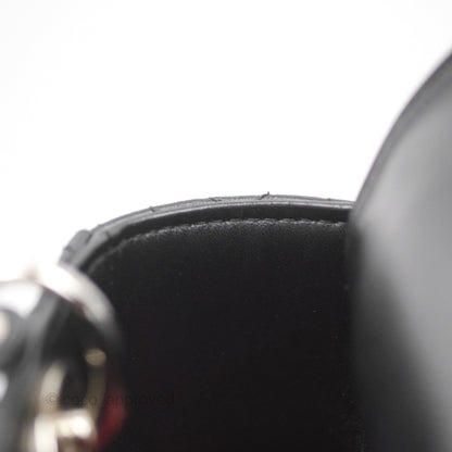 Christian Dior My ABCDior Lady Dior Black Lambskin Silver Hardware