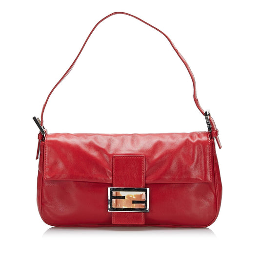 Fendi Leather Baguette