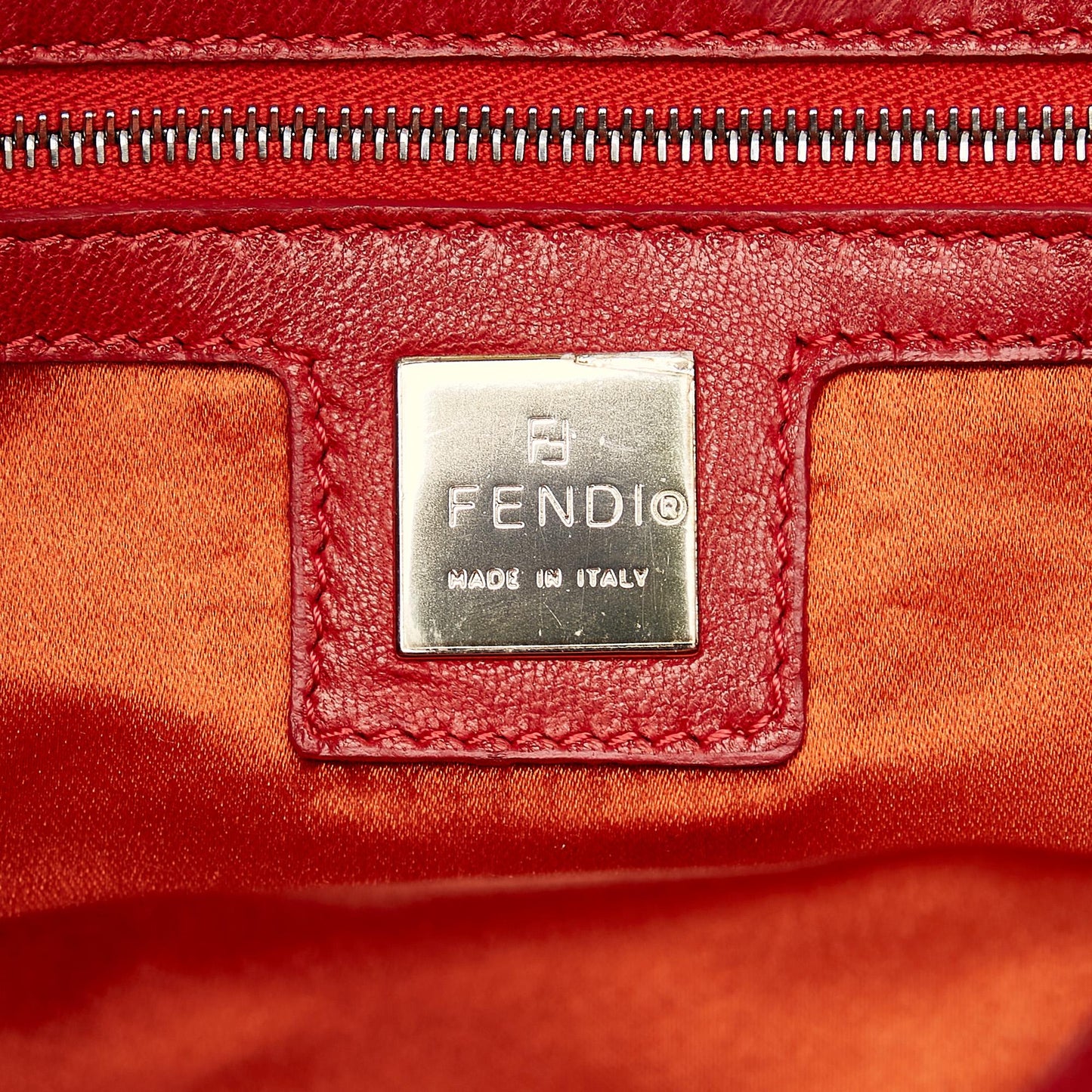 Fendi Leather Baguette