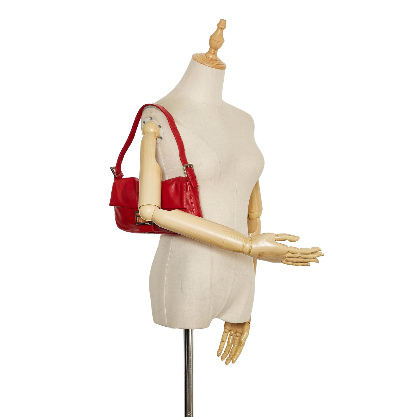 Fendi Leather Baguette