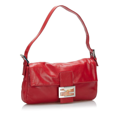 Fendi Leather Baguette
