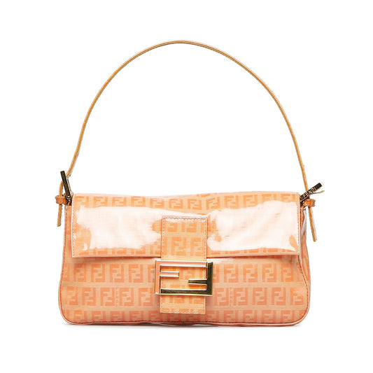Fendi Zucchino Crystal Baguette