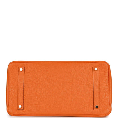 Hermes Birkin 35 Orange H Togo Palladium Hardware