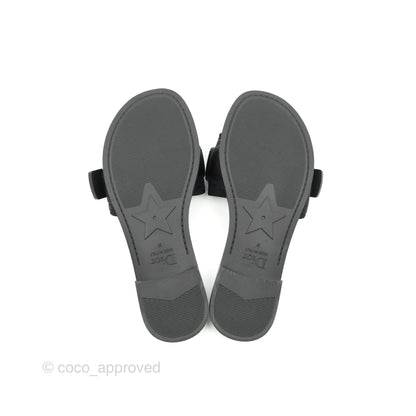 Dior The Dio(r)evolution Slippers Black Oblique
