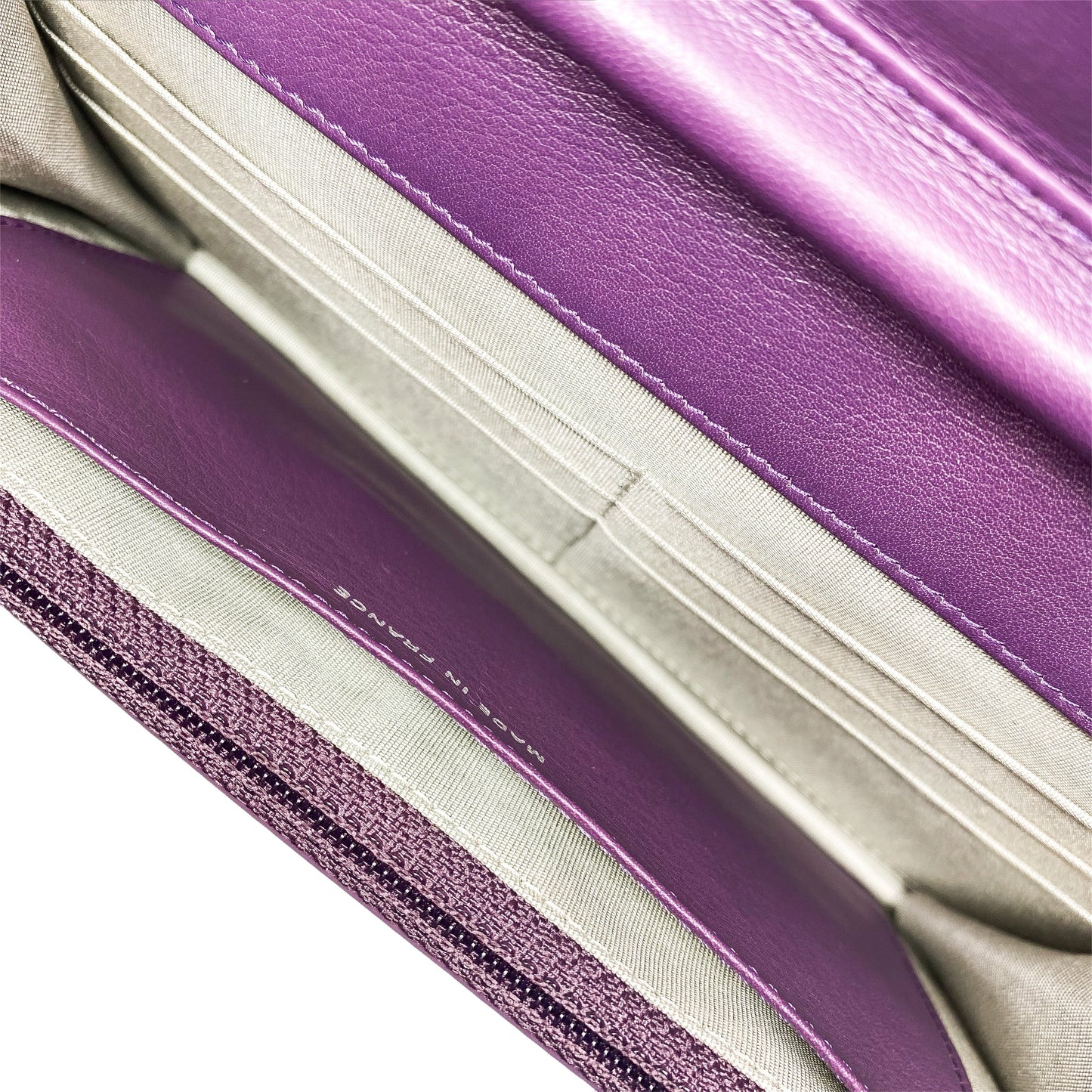 Chanel Violet Brilliant Wallet on Chain