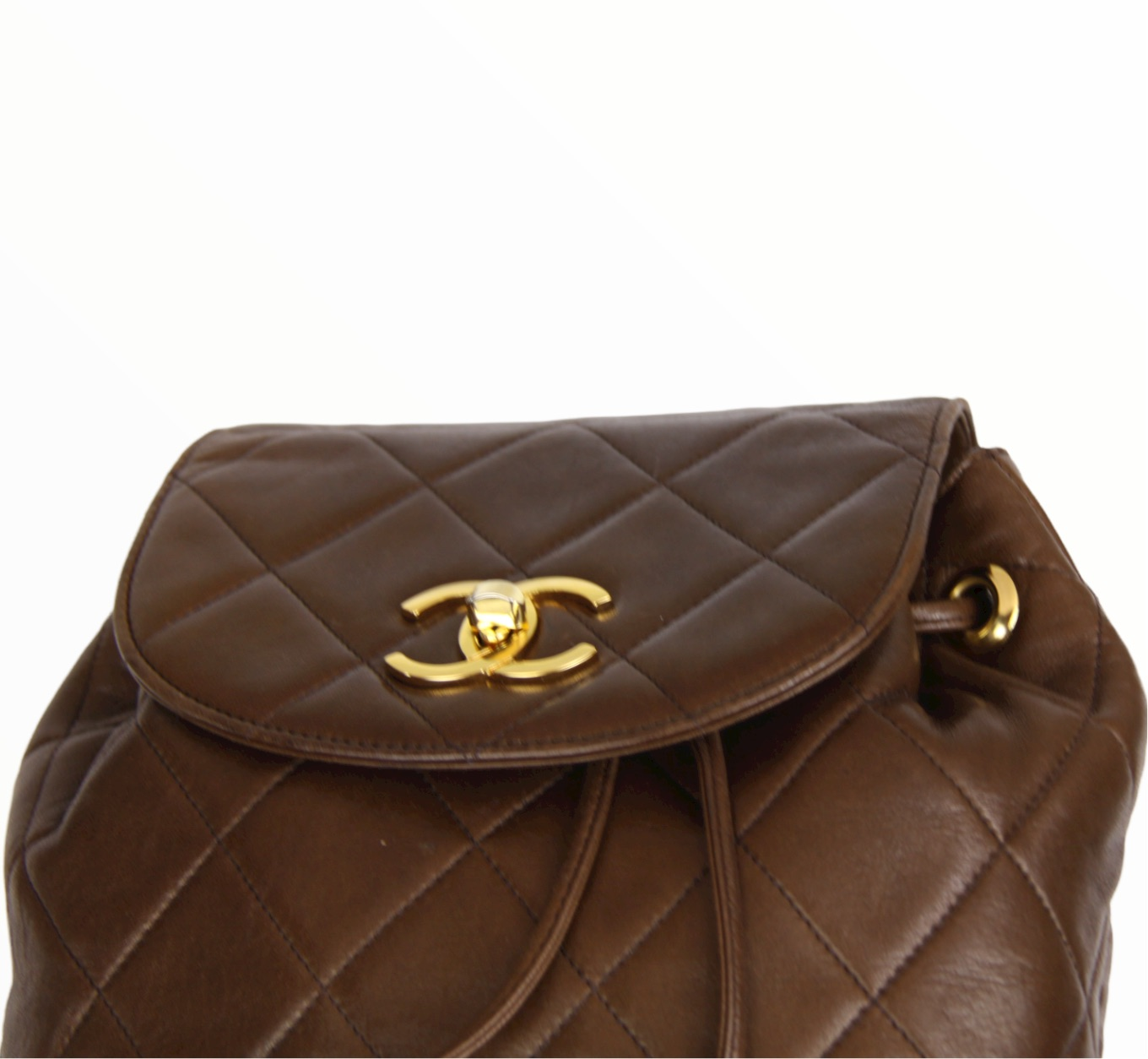 Chanel brown backpack - 1990s
