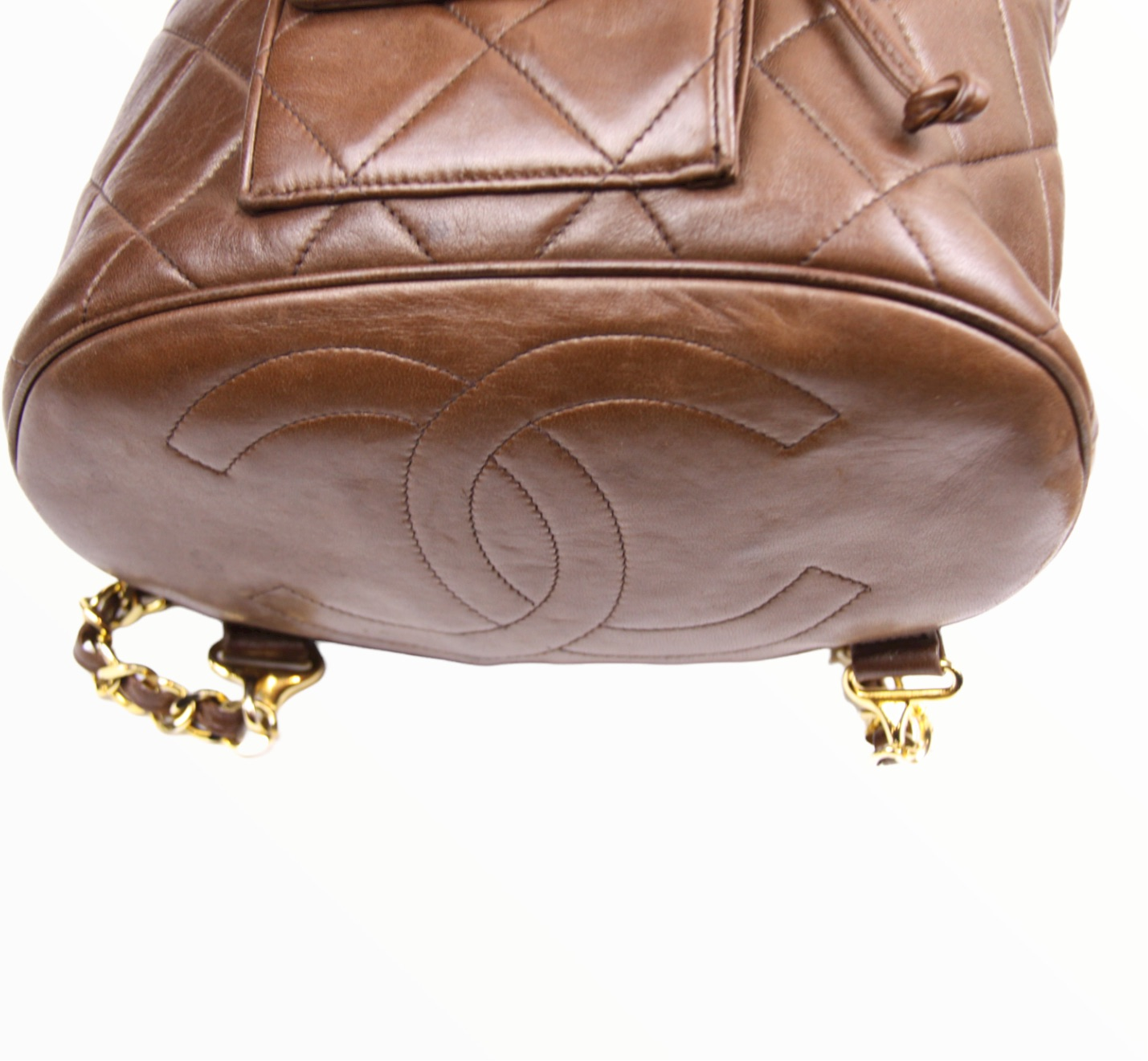 Chanel brown backpack - 1990s