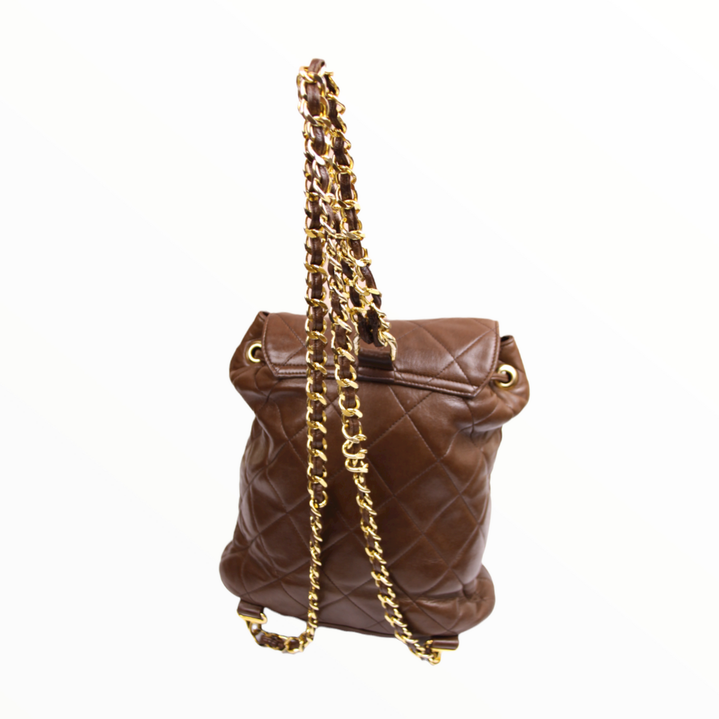 Chanel brown backpack - 1990s