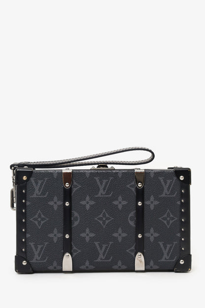 Louis Vuitton Monogram Eclipse Wallet Trunk with Wristlet
