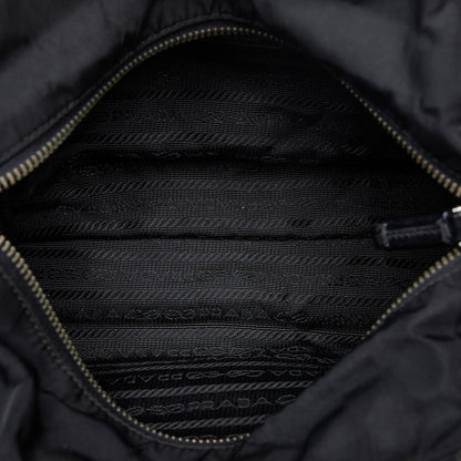 Prada Canapa Logo Tessuto Satchel (SHG-jEruea)