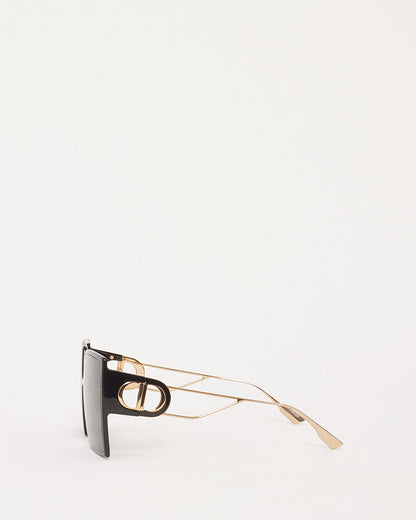 Dior Black Acetate Square Frame 30 Montaigne SU Sunglasses