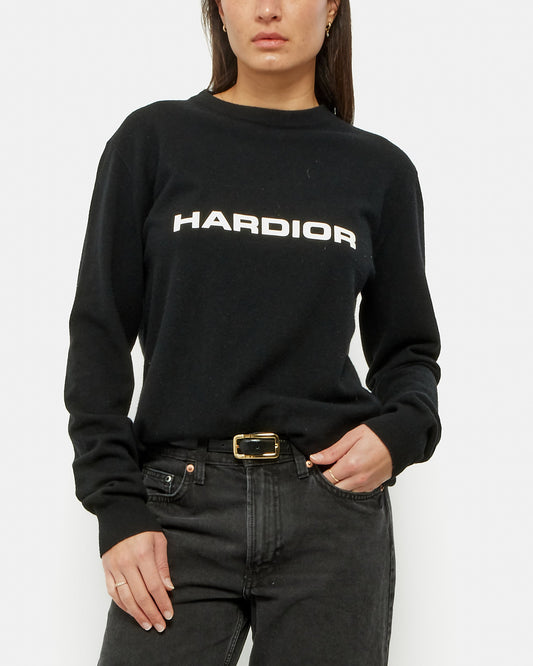 Dior Black Wool & Cashmere HardDior Crew Neck Sweater - S