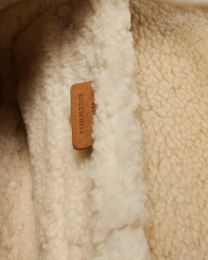 Dior Camel Brown Suede & Shearling Saddle Bag W/ Logo Embroidered Strap