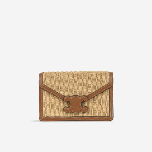 Celine Triomphe Wallet on Strap