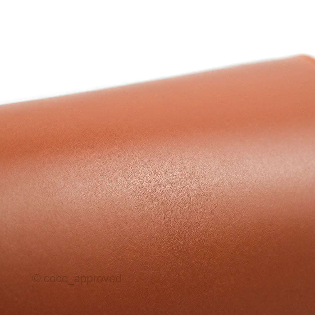 Dior Medium Bobby Bag Tan Calfskin Gold Hardware