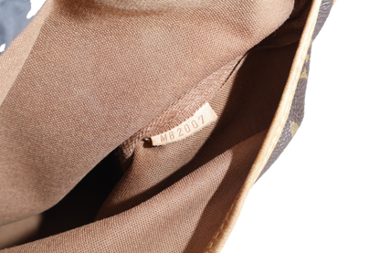 LOUIS VUITTON MONOGRAM CANVAS CHANTILLY CLOTH CROSSBODY BAG GOLD HARDWARE NO DUST COVER