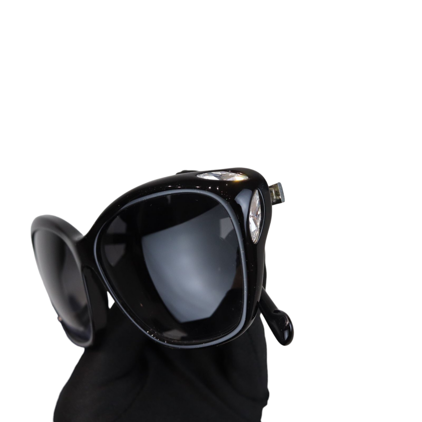 Louis-Vuitton Crystal Sunglasses Black