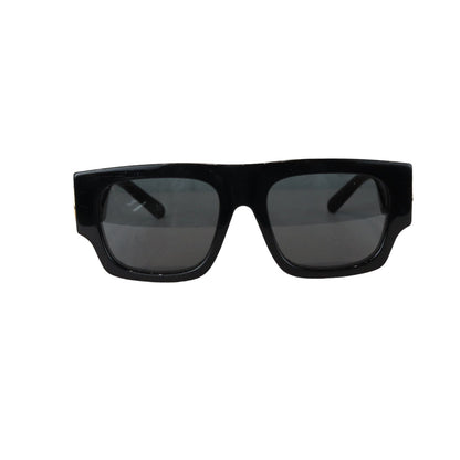 Louis-Vuitton LV Link Square Sunglasses Acetate Black GHW
