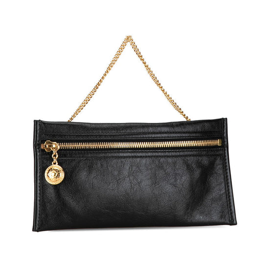 Gucci Diggerhead  Pouch 537219 Black Leather  Gucci