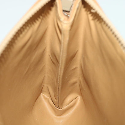 Celine Macadam Canvas Clutch Bag Beige  ac1845