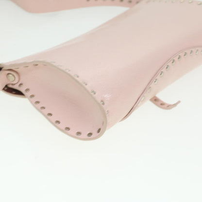 Celine Studs Shoulder Bag Leather Pink CE00/23  am3799