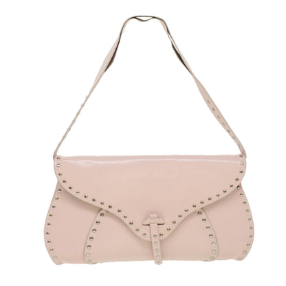 Celine Studs Shoulder Bag Leather Pink CE00/23  am3799