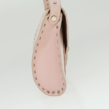 Celine Studs Shoulder Bag Leather Pink CE00/23  am3799