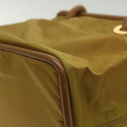 Celine Hand Bag Nylon Khaki  ar9963