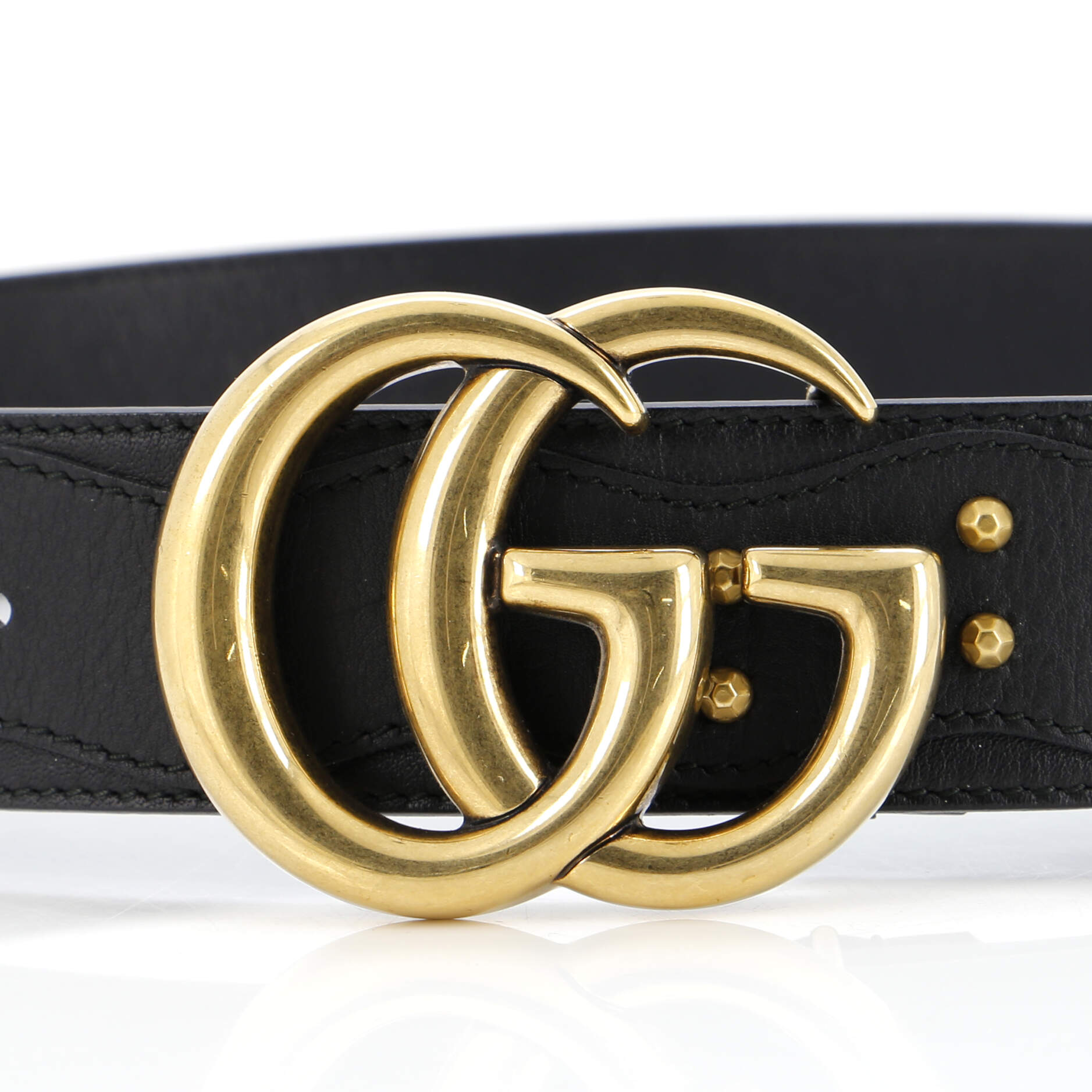 Gucci Gg Marmont Belt Studded Leather – Franco Shops