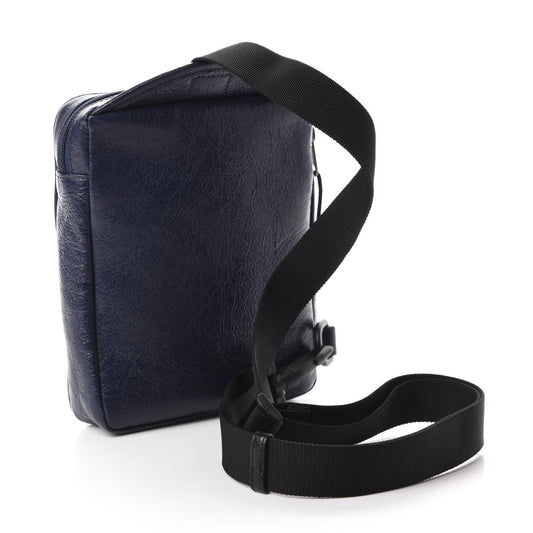 Balenciaga Arena Blue Lambskin Leather Backpack Bag 620260