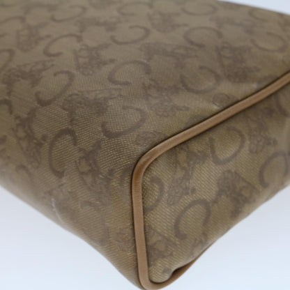Celine C Macadam Canvas Clutch Bag Beige  bs5459