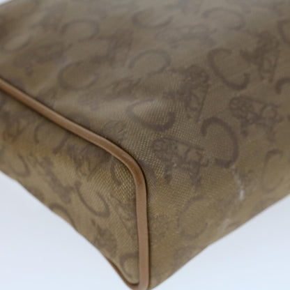 Celine C Macadam Canvas Clutch Bag Beige  bs5459