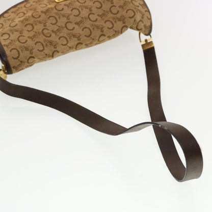 Celine C Macadam Canvas Clutch Shoulder Bag 2Set Beige Navy  bs5756