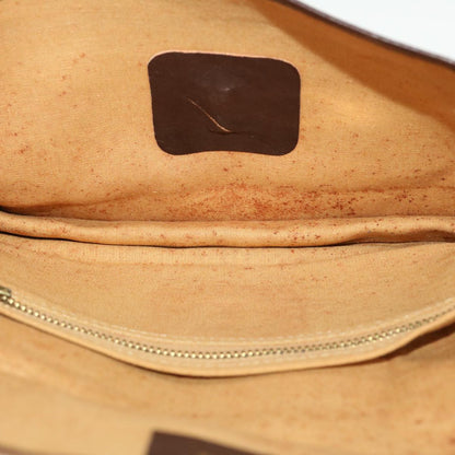 Celine C Macadam Canvas Clutch Shoulder Bag 2Set Beige Navy  bs5756