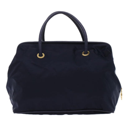 Celine Hand Bag Nylon Navy  ep1160