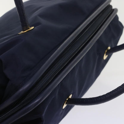 Celine Hand Bag Nylon Navy  ep1160