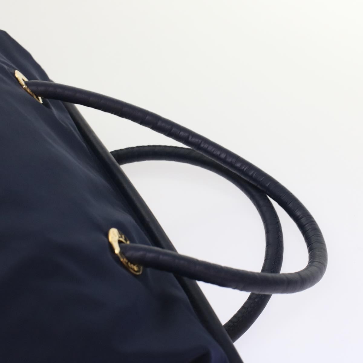 Celine Hand Bag Nylon Navy  ep1160