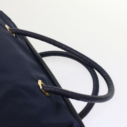 Celine Hand Bag Nylon Navy  ep1160