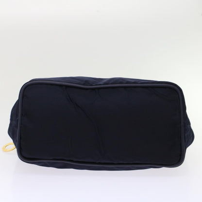 Celine Hand Bag Nylon Navy  ep1160