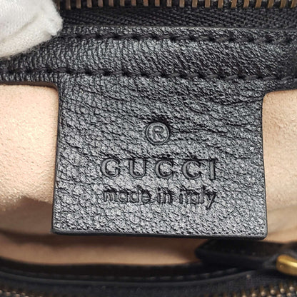Gucci Calfskin New Sakai Lux Small Dahkia Top Handle Shoulder Bag