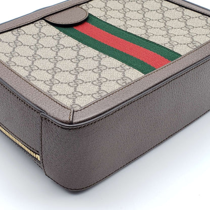 Gucci GG Supreme Web Top Handle Shoulder Bag