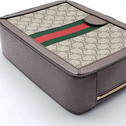 Gucci GG Supreme Web Top Handle Shoulder Bag