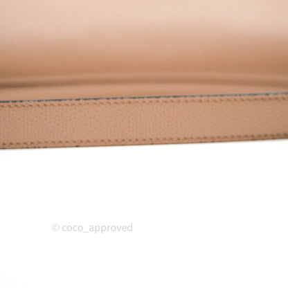 Dior Saddle Medium Beige Grained Calfskin Gold Hardware with Dior Strap